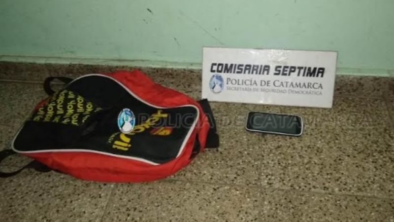 Tenía un celular robado