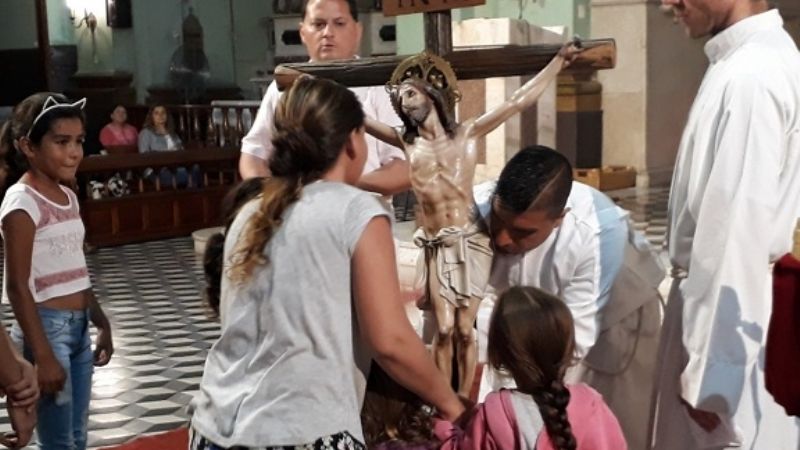 Celebración de la Pasión en la Catedral