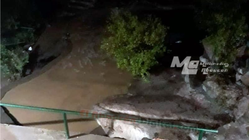 Alud de barro causó grandes destrozos en las Termas de Fiambalá