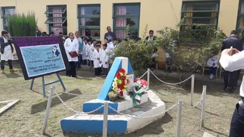 Homenaje a ex combatientes de Malvinas en Mutquín