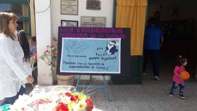 Homenaje a ex combatientes de Malvinas en Mutquín