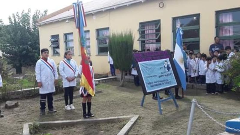 Homenaje a ex combatientes de Malvinas en Mutquín