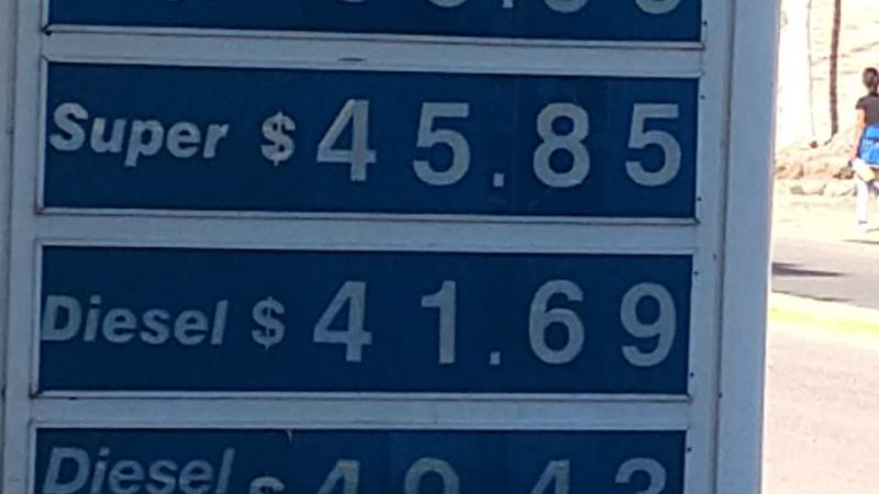 Bajó en consumo de combustibles premium en Santa María