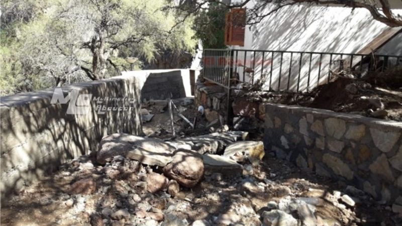 Ya trabajan para recuperar el complejo termal en Fiambalá