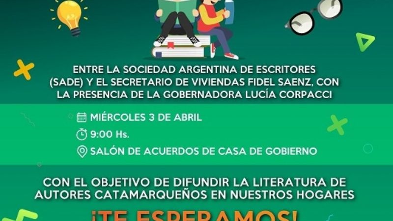 Firma de convenio de "Libros en tu hogar"