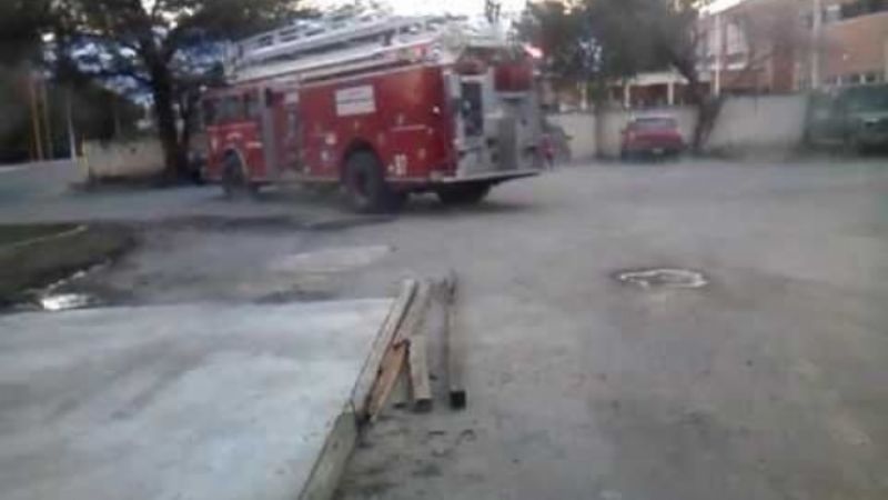 Una mujer con asfixia tras un incendio en el club San Lorenzo de Alem