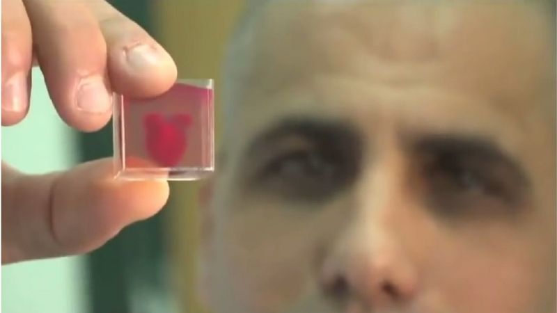 Crearon el primer corazón 3D con tejido humano