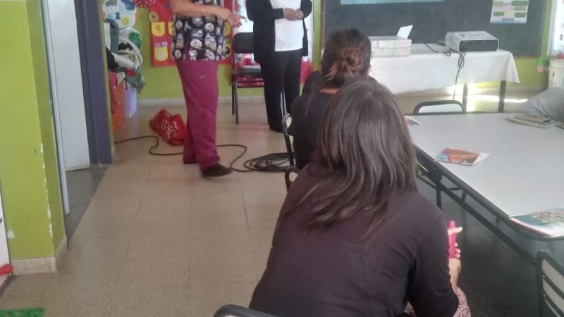 Capacitaron sobre enfermedades respiratorias en el CAPS Sallih Musri