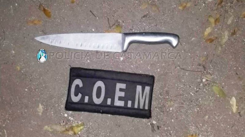 Arrestan a un joven con elementos de dudosa procedencia