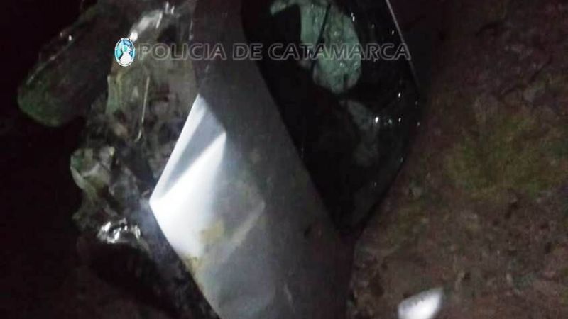 Impresionante vuelco: el conductor salió ileso