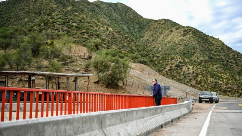 Solá Jais adhiere a la inauguración de la obra en la ruta 46