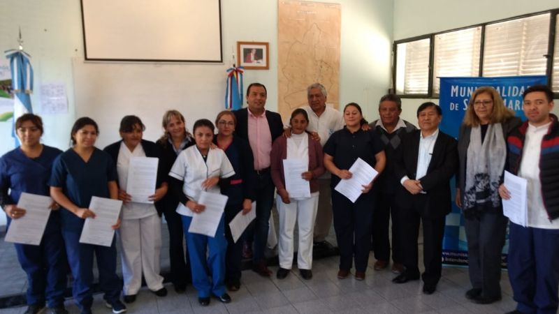 Médica venezolana para Santa María y nombramientos a enfermeros