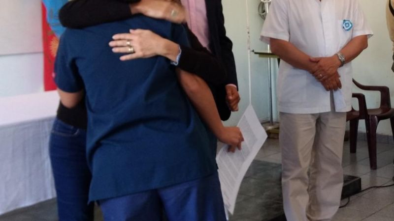 Médica venezolana para Santa María y nombramientos a enfermeros