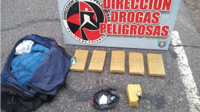 Secuestran droga en un colectivo y detienen al distribuidor