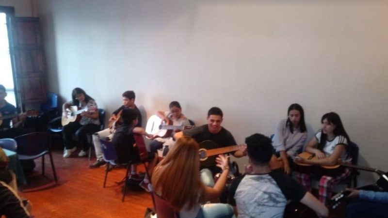 Volvieron los talleres en la Casa de la Cultura