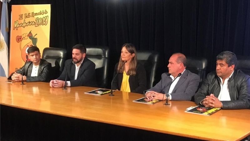 Se presentó en Buenos Aires la Fiesta de la Mandarina 2019