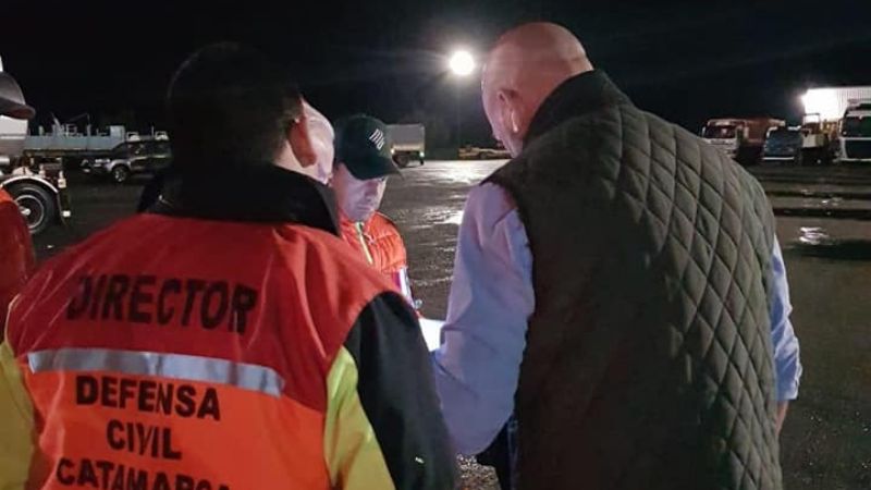 Inspeccionaron el paso de camiones que transportaban mercurio
