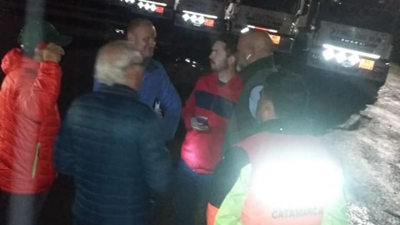 Inspeccionaron el paso de camiones que transportaban mercurio