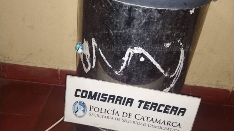 Secuestran un secarropas de dudosa procedencia