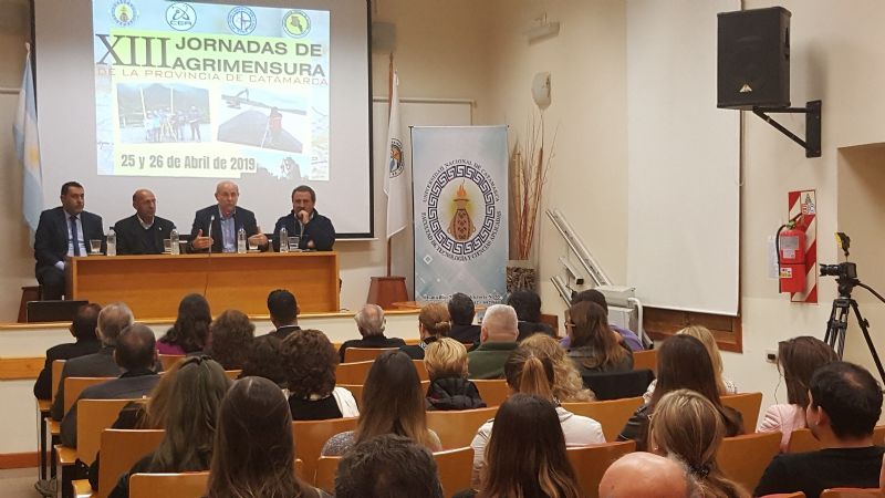 Comenzaron ayer las XIII Jornadas de Agrimensura