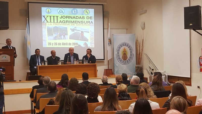 Comenzaron ayer las XIII Jornadas de Agrimensura