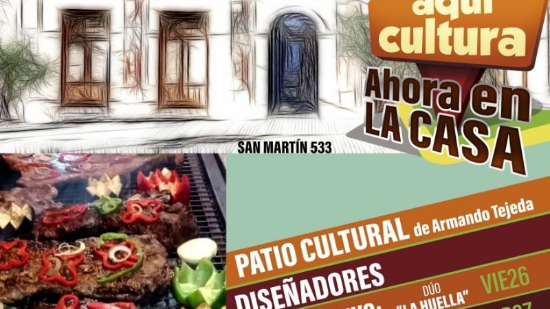 Nuevas propuestas de "Aquí Cultura, Ahora en la Casa"