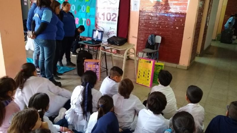 Conmemoraron el Día Internacional de Lucha contra el Maltrato Infantil