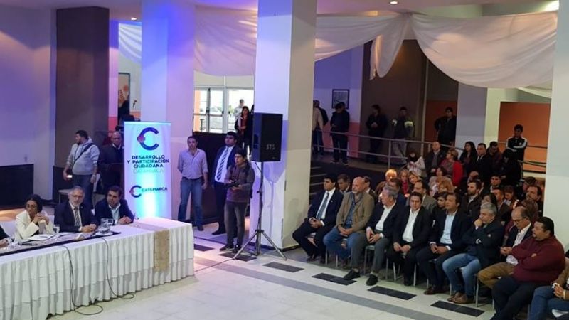 Sánchez estuvo presente en la primera asamblea de COPES