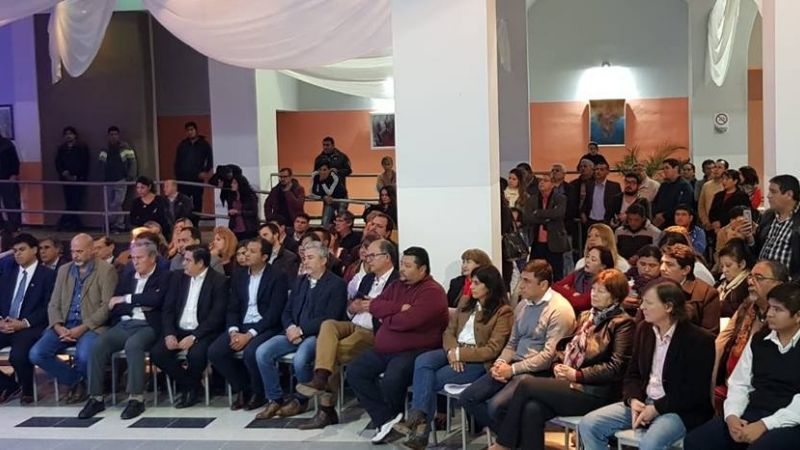 Sánchez estuvo presente en la primera asamblea de COPES