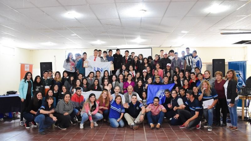 Más de 100 chicos participaron de la UNCA+Cerca en Paclín