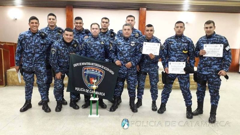 Personal del GIMAR de Catamarca participó en un torneo interfuerzas en La Rioja