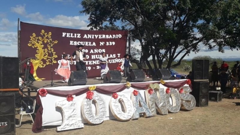 Baviano: festejaron los 100 Años de la Escuela N° 339