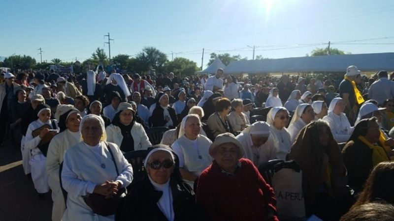 La Virgen del Valle en la ceremonia de beatificación de los Mártires Riojanos