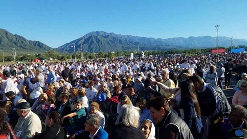 La Virgen del Valle en la ceremonia de beatificación de los Mártires Riojanos