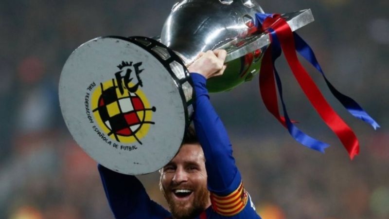 ¡Messi bicampeón! Con su gol, Barcelona volvió a festejar en España