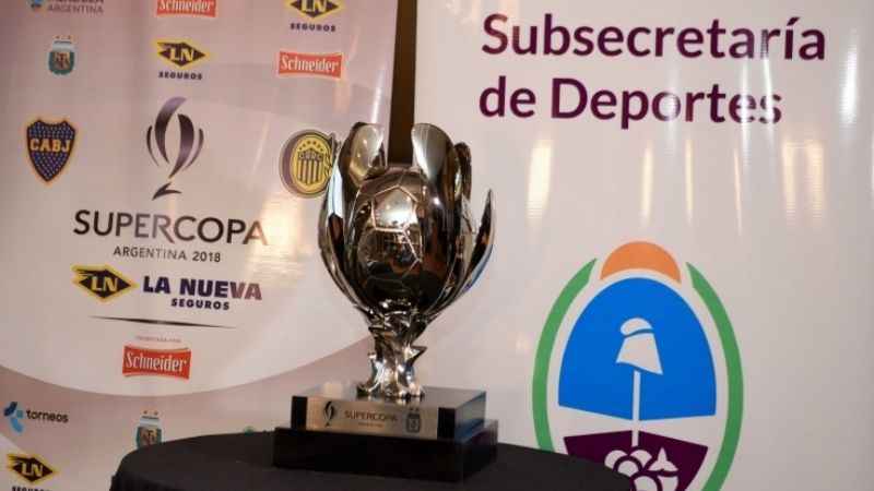Presentaron la Supercopa que disputarán Boca y Central
