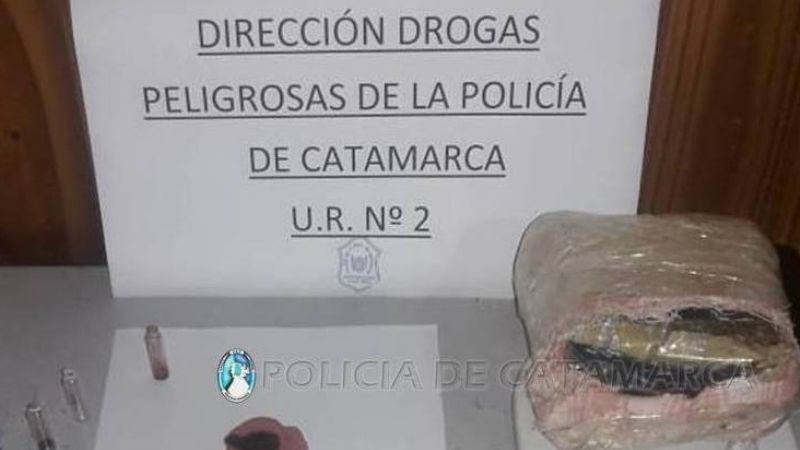 Secuestran medio kilo de marihuana en Recreo
