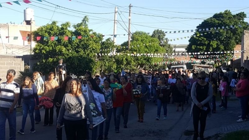 La Virgen presidió el cierre de  las festividades de San Jorge