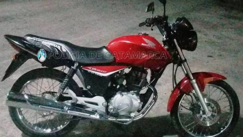 Aprehenden a un joven con una moto robada el año pasado