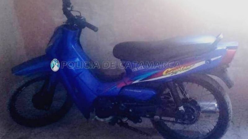 Robaron una moto y la abandonaron en una vivienda