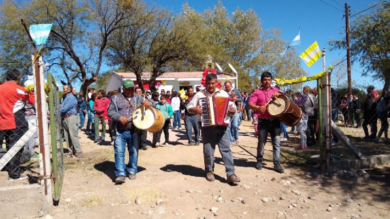Gómez dejó inaugurada la Capilla del Justo Juez en Pajanguillo