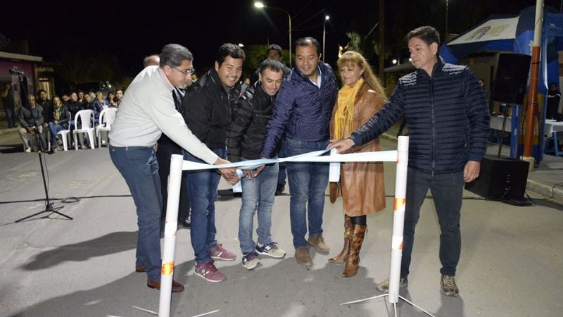 La principal avenida de Santa María ya tiene luminaria led