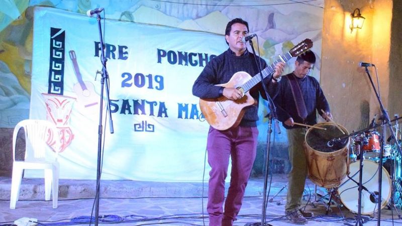 Santa María ya tiene sus artistas para el Poncho 2019