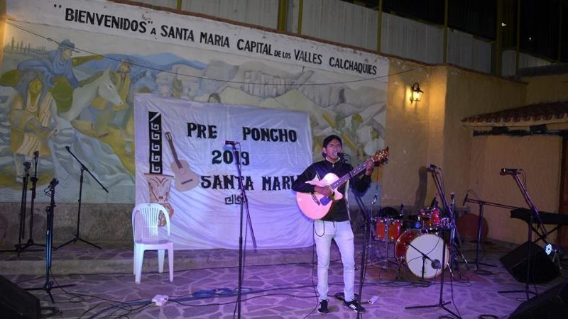 Santa María ya tiene sus artistas para el Poncho 2019