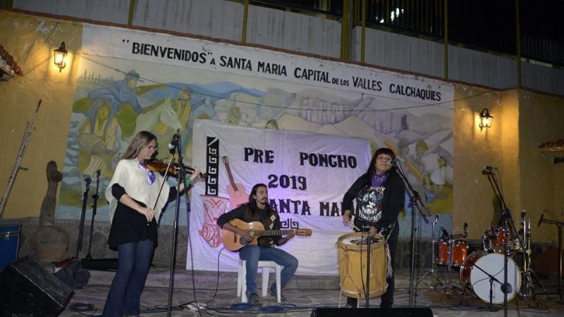 Santa María ya tiene sus artistas para el Poncho 2019