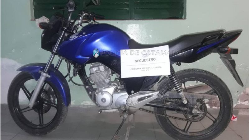 Robó una moto y la dejó en una casa por “desperfectos mecánicos”