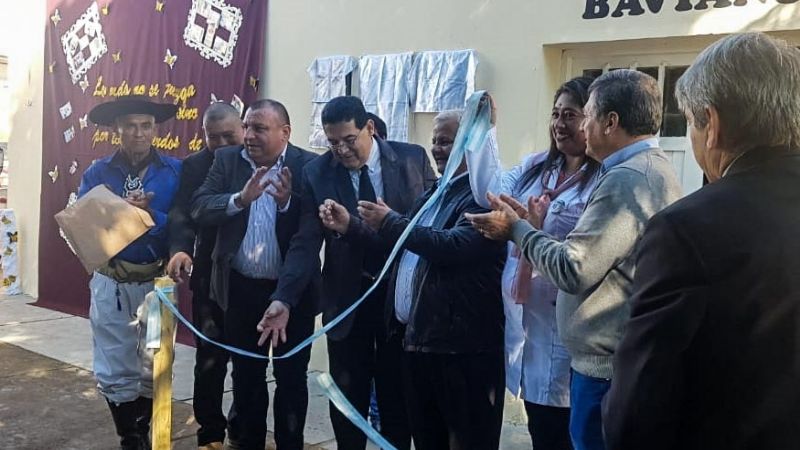 Festejos por el  centenario de la Escuela de Baviano