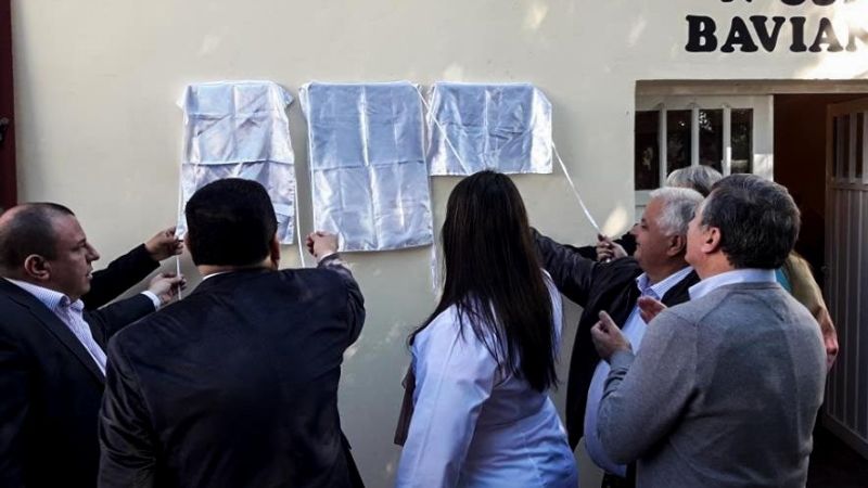 Festejos por el  centenario de la Escuela de Baviano