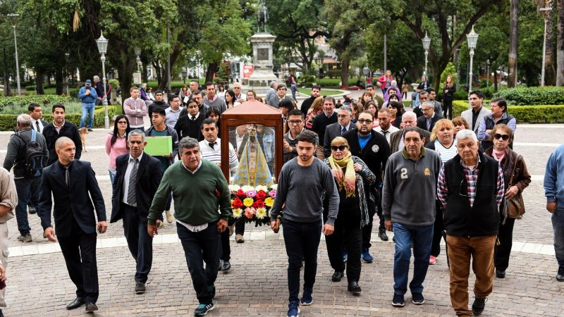 El Senado rindió honor a la Morena Madre del Valle