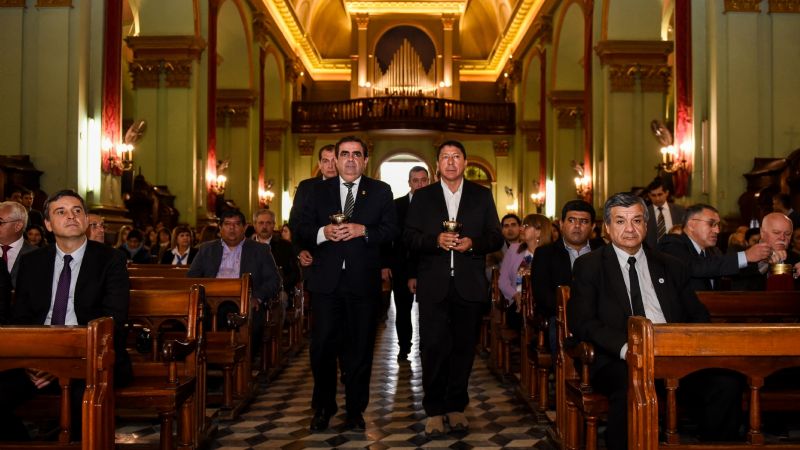 El Senado rindió honor a la Morena Madre del Valle